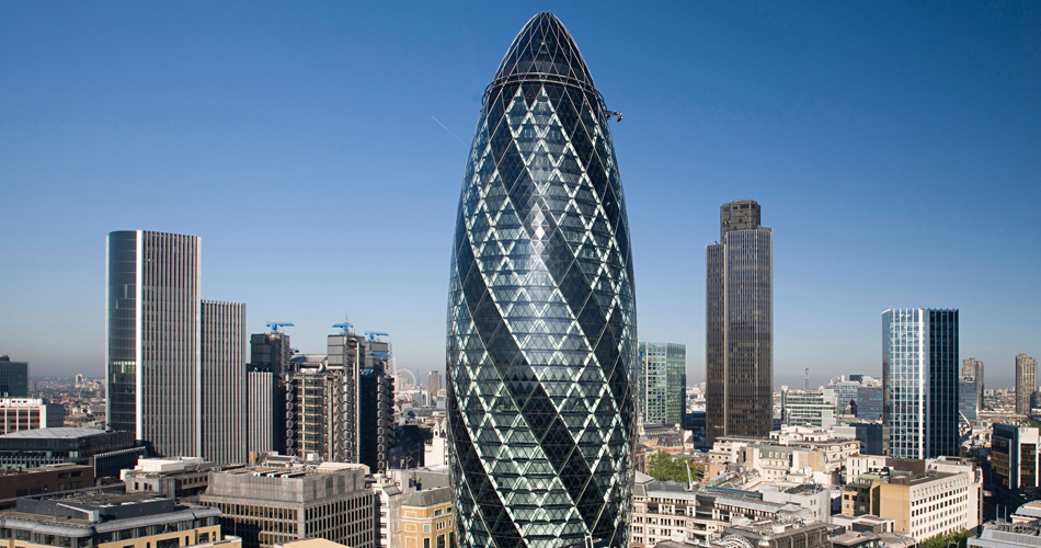 Небоскрёб 30 St Mary Axe в Лондоне