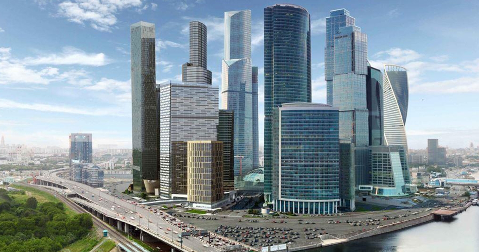 Деловой комплекс Москва-Сити в Москве
